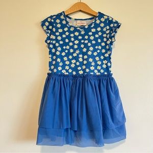 Hanna Andersson Daisy Tiered Short Sleeve Dress | Girl’s Size 4